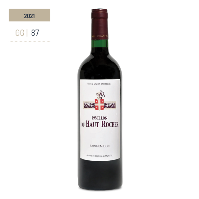 Chateau Haut Rocher - Pavillon du Haut Rocher Aop Saint Emilion - Rouge - 2021 - 0,75