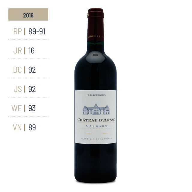Chateau D'Arsac - Chateau D'Arsac - Rouge - 2016