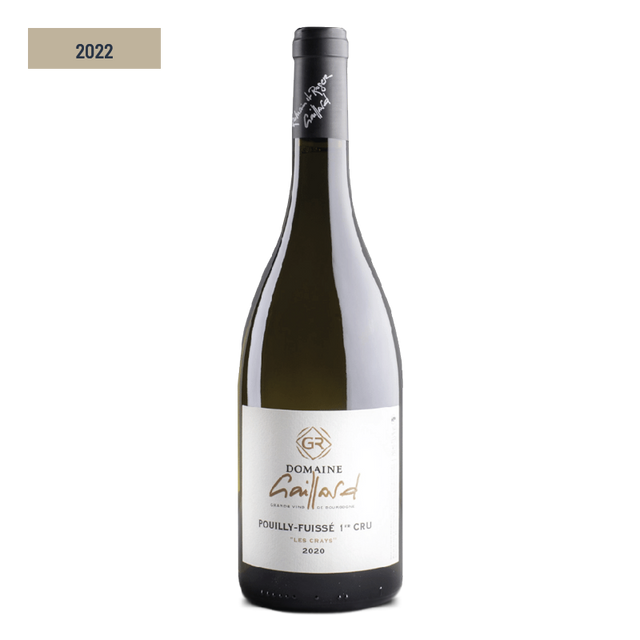 Domaine Gaillard - Pouilly Fuisse 1er Cru Les Crays - Pouilly Fuisse 1er Cru - Blanc - 2023