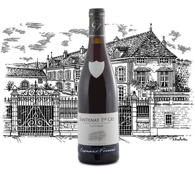 Domaine Capuano Ferreri - Santenay Premier Cru La Comme - Rouge - 2022 - 0,75