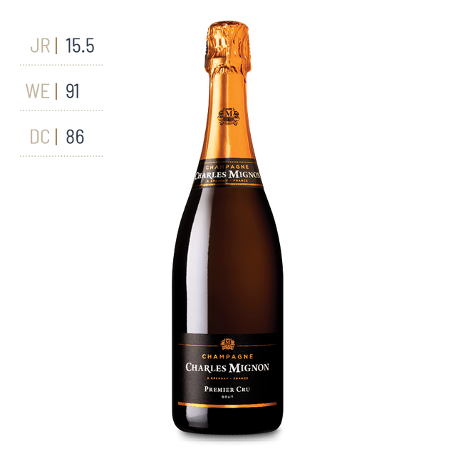 Champagne Charles Mignon - Premier Cru Blanc - Effervescent Blanc - NV - 0,75