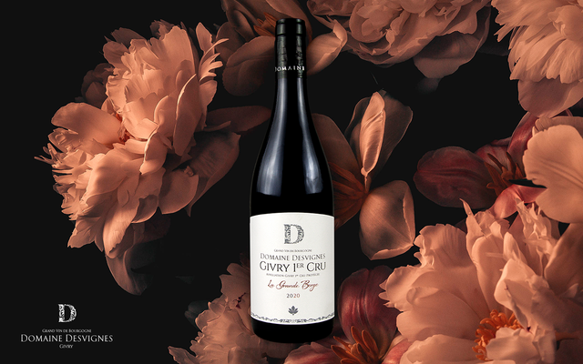 Domaine Desvignes - Givry 1er Cru La Grande Berge - Rouge - 2022 - 0,75