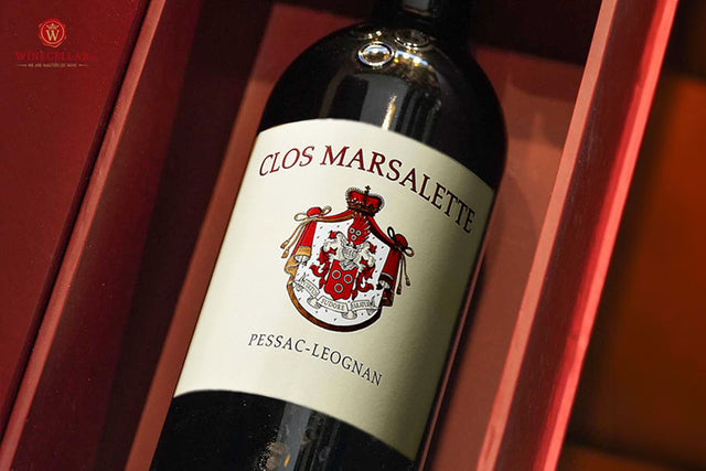 Clos Marsalette - Clos Marsalette Aop Pessac Leognan - Rouge - 2017 - 0,75