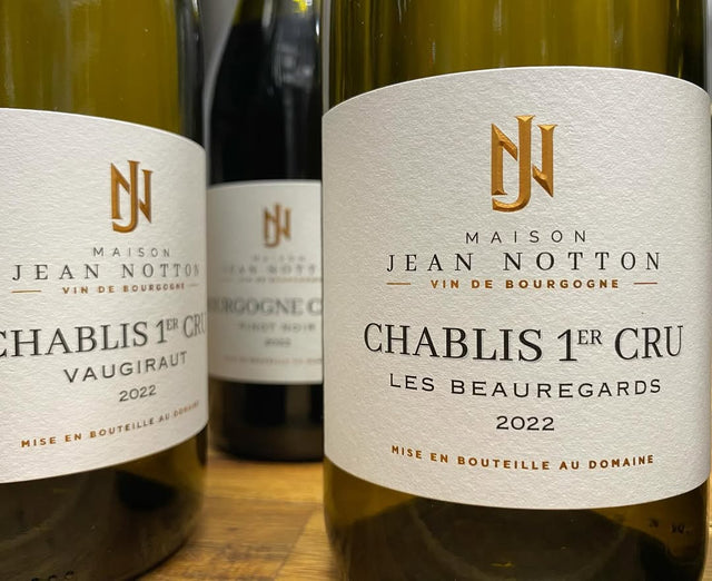 Maison Jean Notton - Chablis Les Beauregards 1er cru - Blanc - 2021 - 0,75
