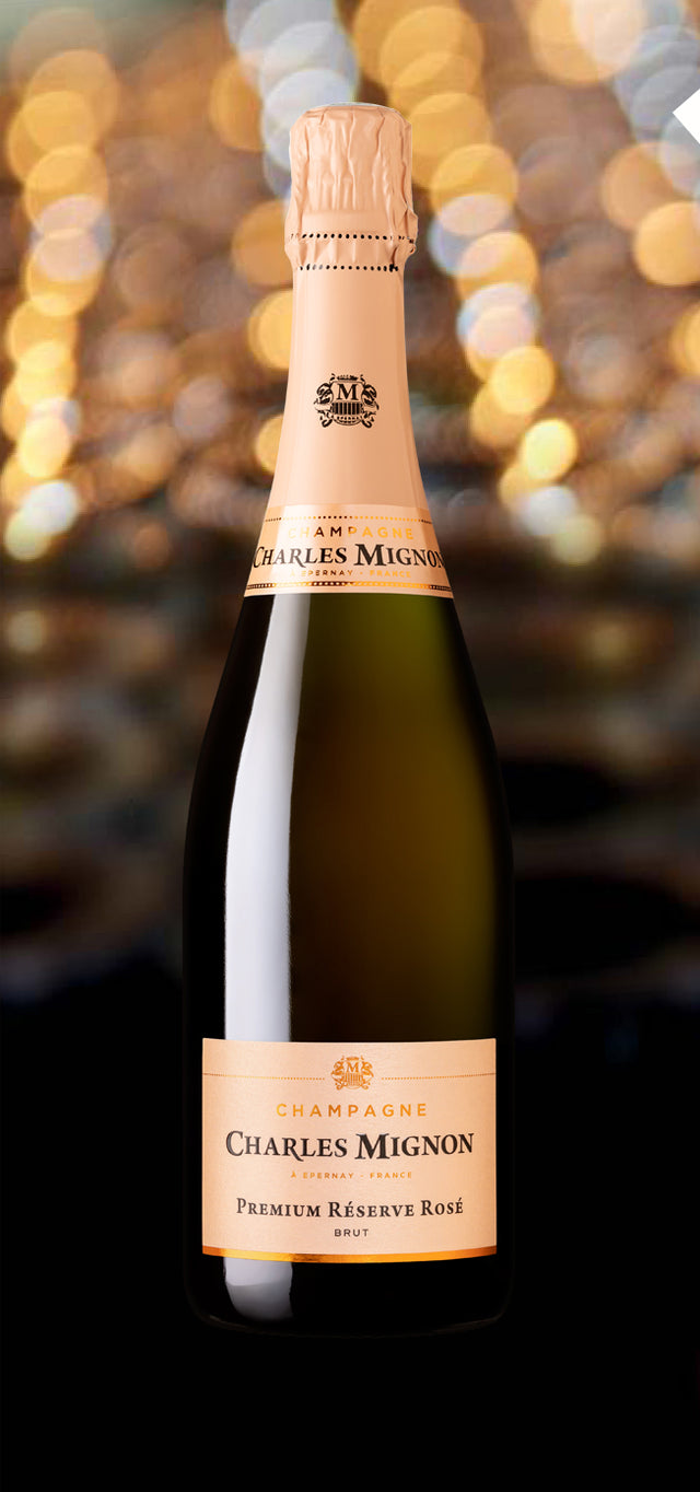 Champagne Charles Mignon - Premium Réserve Rosé - Effervescent Rosé - NV - 0,75