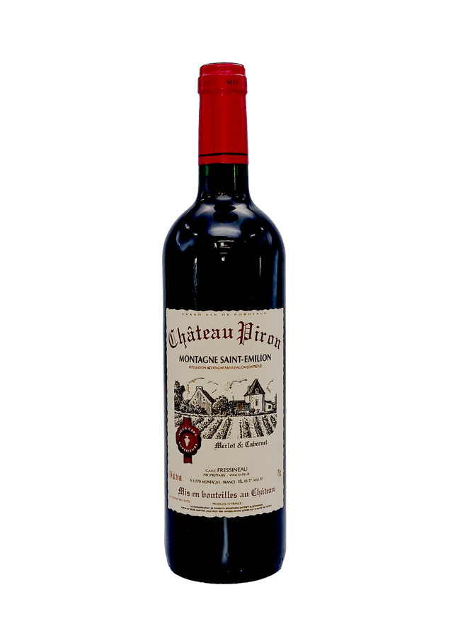 Chateau Piron - Chateau Piron Aop Montagne Saint Emilion - Rouge - 2020 - 0,75