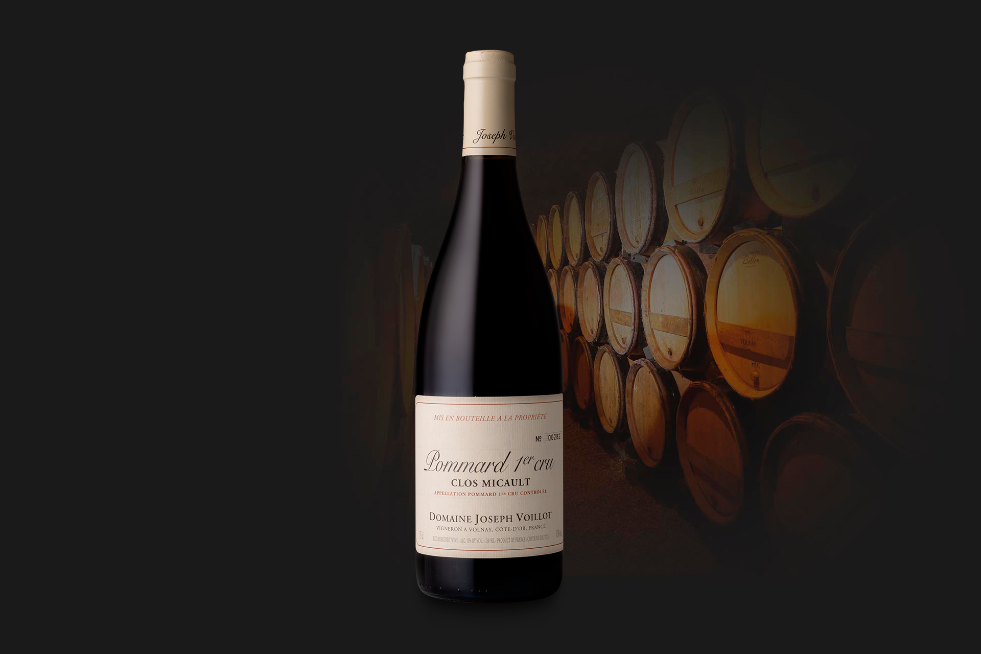 Domaine Joseph Voillot - Pommard 1er cru Clos Micault - Rouge - 2022 - 0,75